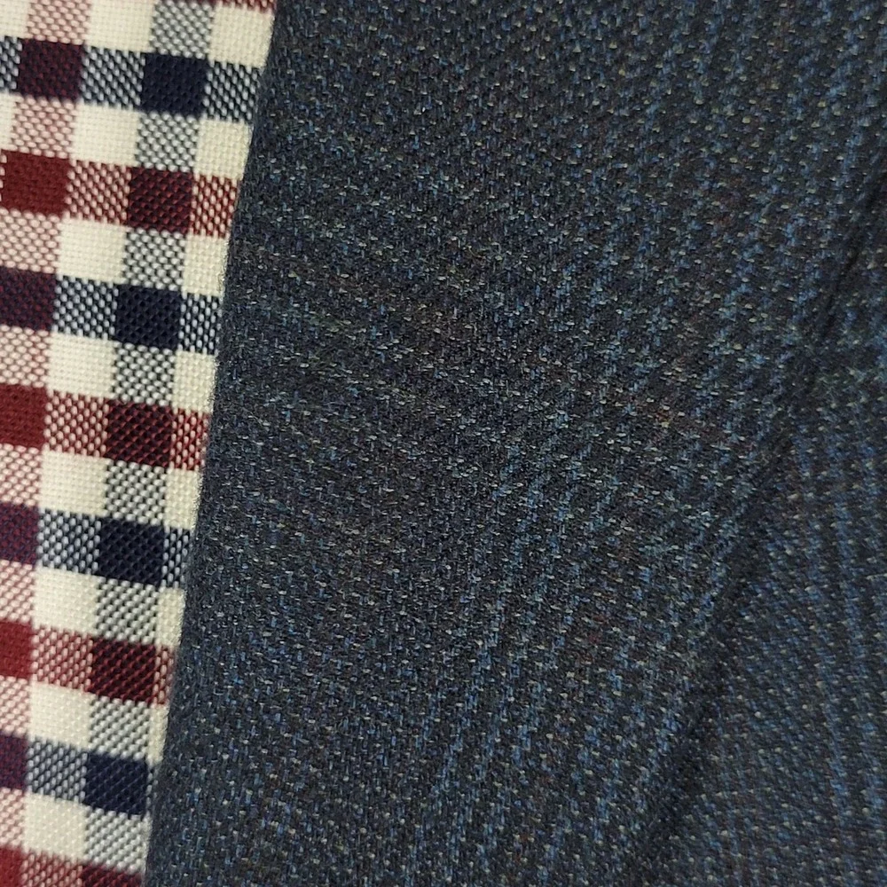 Michael Kors Men's Sport Coat Blazer Two Button Navy Blue Poly‎ Blend Size 40R